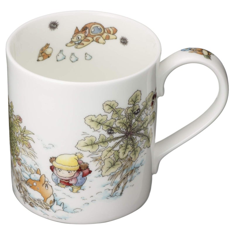 Noritake 4660-1J/T97265 Bone China Mug, 13.5 fl oz (400 cc), My Neighbor Totoro Oinu no Fuguri, Microwave Safe, 1 Piece - Image 5